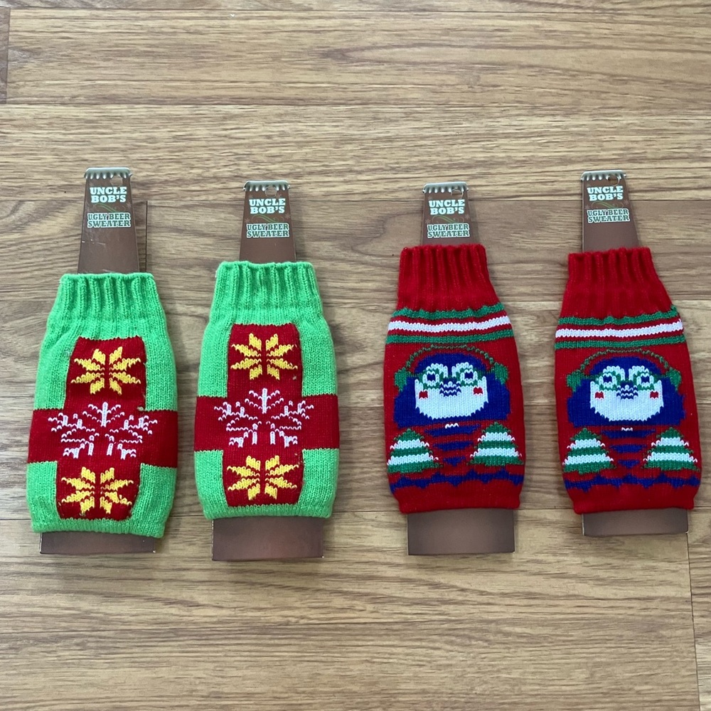 Uncle Bobs Ugly Beer Sweater (4) NEW